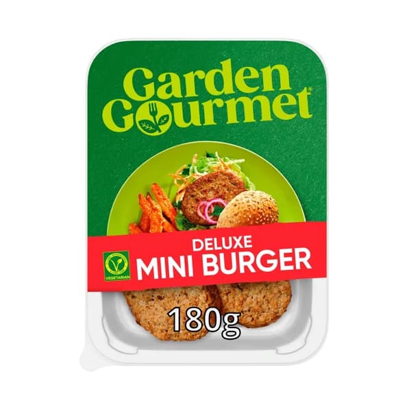 GARDEN GOURMET Hamburguesa deluxe 180 g. - 0.18 kg - Imagen del producto en Findit