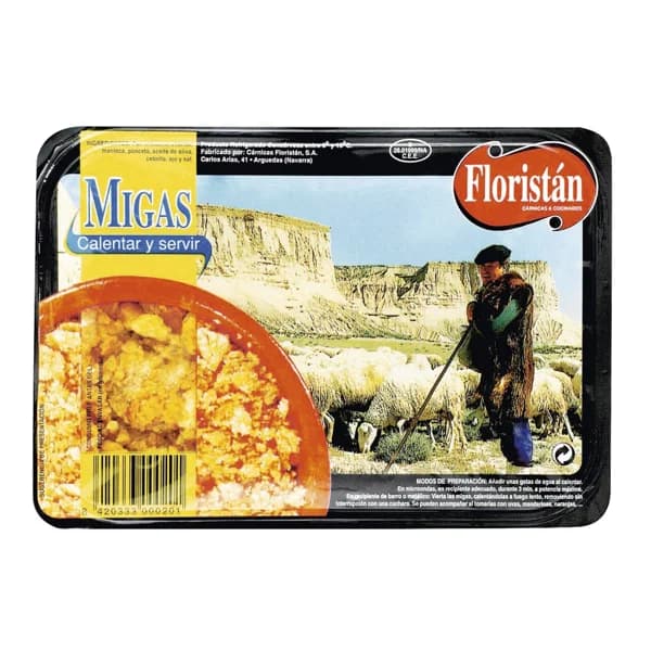 FLORISTÁN Migas extremeñas con jamón FLORISTAN 550 gr - 0.55 kg - Imagen del producto en Findit