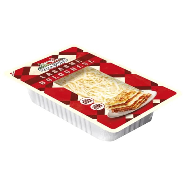 BELLA RIVIERA Lasaña a la boloñesa, lista para calentar y comer BELLA RIVIERA 1 kg. - 1 kg - Imagen del producto en Findit