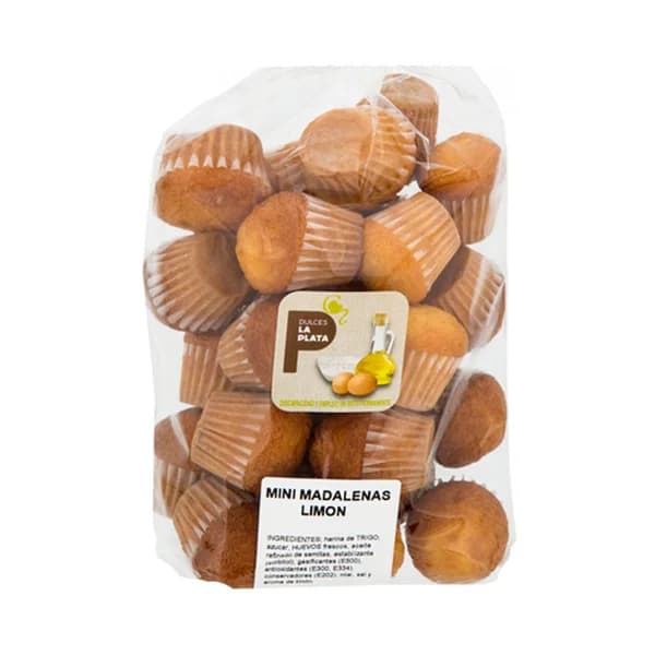 DULCES LA PLATA Mini magdalenas 250 g. - 0.25 kg - Imagen del producto en Findit