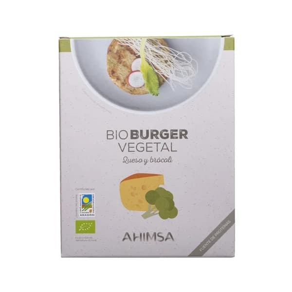 AHIMSA Burger de avena, gouda y gorgonzolla ecológicas AHIMSA 150 g. - 0.16 kg - Imagen del producto en Findit