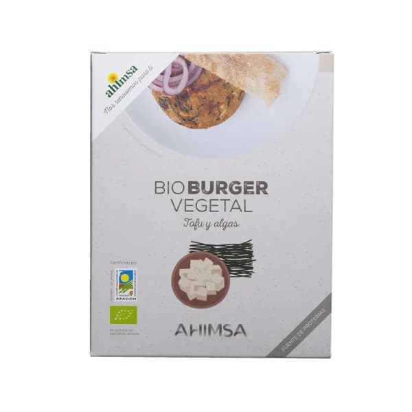 AHIMSA Burger tofu y wakame ecológica AHIMSA 150 g. - 0.16 kg - Imagen del producto en Findit