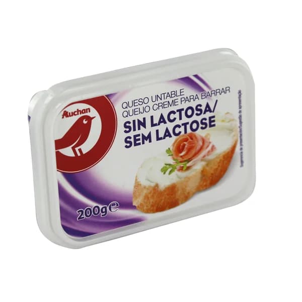 AUCHAN Queso de untar natural 200 g. Producto Alcampo - 0.2 kg - Imagen del producto en Findit