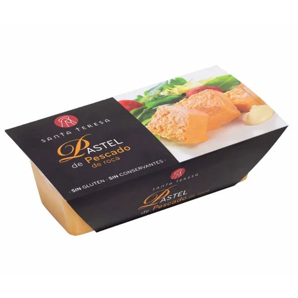 SANTA TERESA Tarrina de pastel de pescado, sin aditivos, sin conservantes y sin gluten SANTA TERESA 170 g. - 0.17 kg - Imagen del producto en Findit