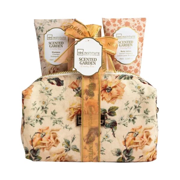 IDC INSTITUTE Scented garden Neceser con productos para el cuidado y la higiene corporal. - 1 ud - Imagen del producto en Findit