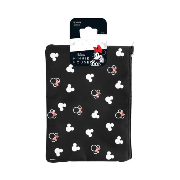 DISNEY Minnie mouse Neceser de viaje mediano con cierre de cremallera. - 1 ud - Imagen del producto en Findit