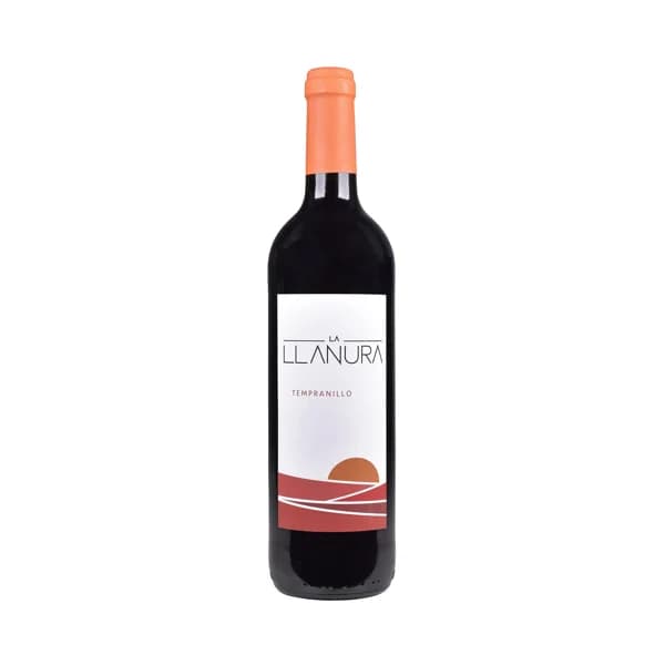 LA LLANURA  Vino tinto con D.O. La Mancha botella 75 cl. - 1 ud - Imagen del producto en Findit