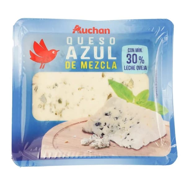 AUCHAN Queso azul 100 g Producto Alcampo. - 0.1 kg - Imagen del producto en Findit