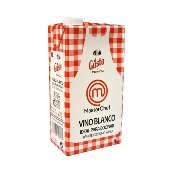 AL GUSTO Vino blanco para cocinar AL GUSTO Masterchef brik de 1 l. - 1 l - Imagen del producto en Findit
