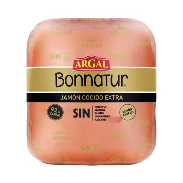 Jamón cocido BONNATUR de Argal - Loncha fina 1 mm - 1 ud - Imagen del producto en Findit