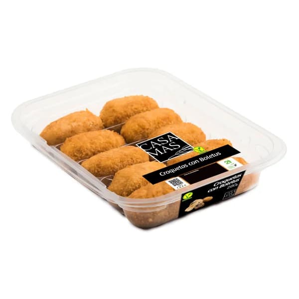 CASA MAS Croquetas de boletus, listas para calentar y comer CASA MAS 280 g. - 0.28 kg - Imagen del producto en Findit