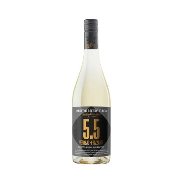 FAUSTINO RIVERO ULECIA Monovarietal collection Vino blanco verdejo frizzante botella de 75 cl. - 1 ud - Imagen del producto en Findit