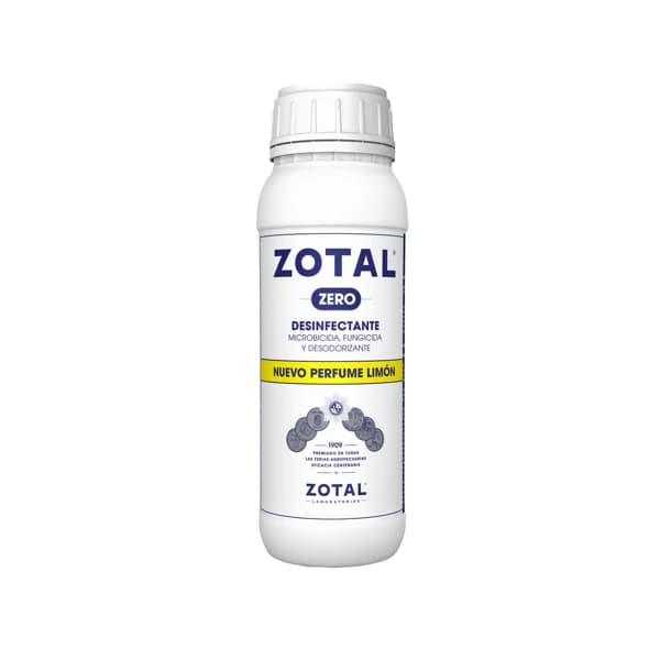 ZOTAL Desinfectante microbicida, fungicida y desodorante, perfume limón ZOTAL ZERO 500 ml. - 0.5 l - Imagen del producto en Findit