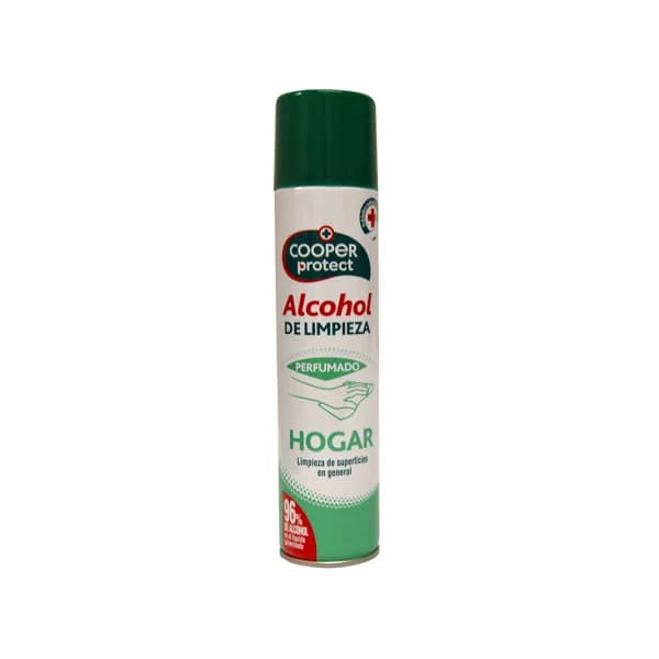 COOPER Alcohol de limpieza de superficies del hogar perfumado COOPER PROTECT 300 ml. - 0.3 l - Imagen del producto en Findit