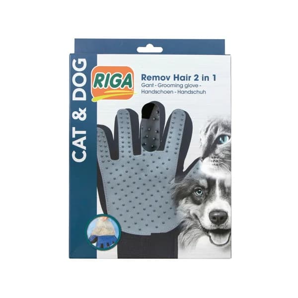 RIGA Guante de aseo y masaje perro - 1 ud - Imagen del producto en Findit