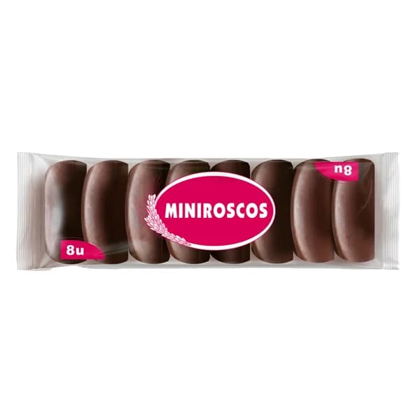VICKY FOODS Mini roscos de cacao 8 uds x 155 g. - 0.16 kg - Imagen del producto en Findit