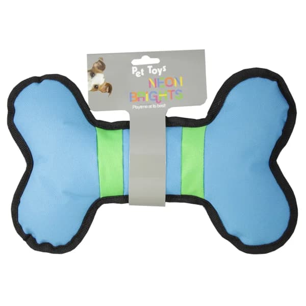 SANDIMAS Juguete perro hueso Oxford azul - 1 ud - Imagen del producto en Findit