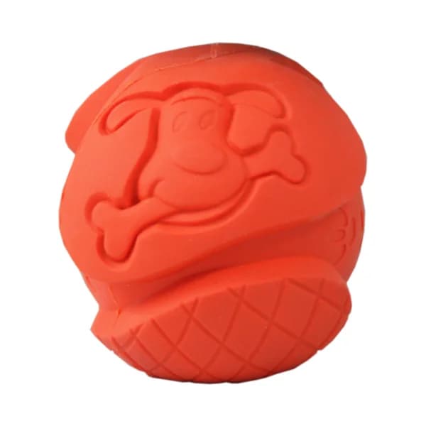 SANDIMAS Juguete perro pelota goma roja - 1 ud - Imagen del producto en Findit