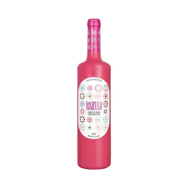 ROZZULO Vino rosado semidulce con denominación de origen Campo de Borja ROZZULO botella de 75 cl. - 1 ud - Imagen del producto en Findit
