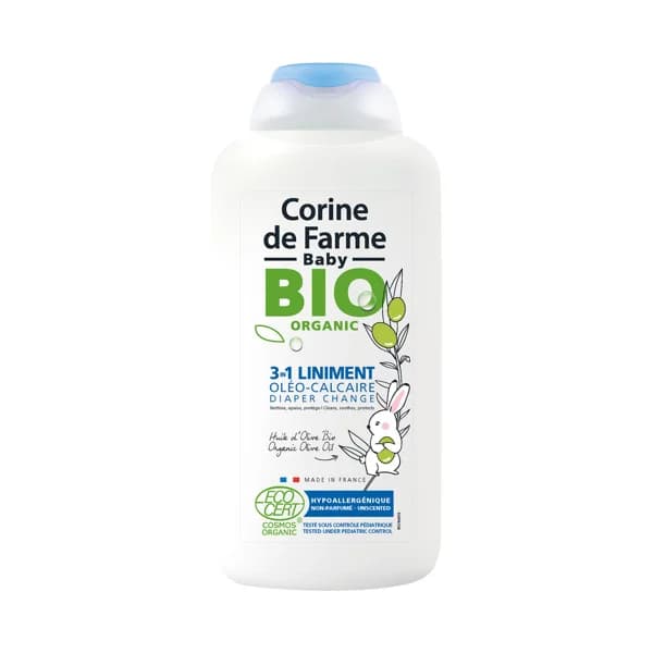 CORINE DE FARME Lilimento para el cambio del pañal, con aceite de oliva CORINE DE FARME Baby bio 500 ml. - 0.5 l - Imagen del producto en Findit