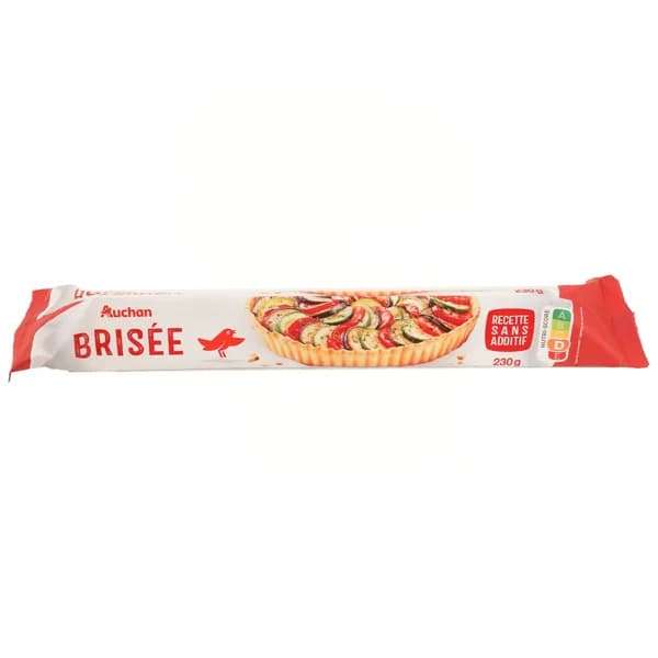 AUCHAN Masa quebrada 230 g. Producto Alcampo - 0.23 kg - Imagen del producto en Findit