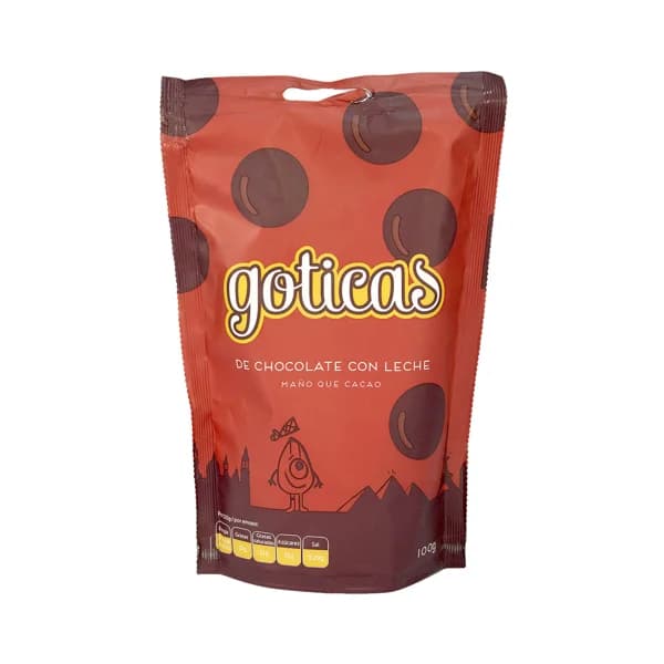 MAÑOCAO Snack de goticas de chocolate 100 g. - 0.1 kg - Imagen del producto en Findit