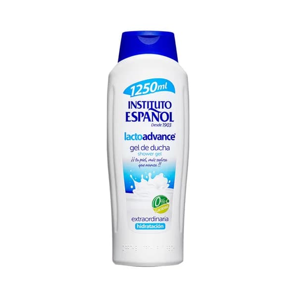 INSTITUTO ESPAÑOL Gel para baño o ducha sin lactosa y con acción hidratante INSTITUTO ESPAÑOL Lactoadvance 1250 ml. - 1.25 l - Imagen del producto en Findit