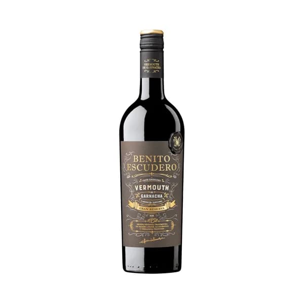 BENITO ESCUDERO Vermouth rojo gran reserva, elaborado de forma tradicional botella de 75 cl. - 0.75 l - Imagen del producto en Findit