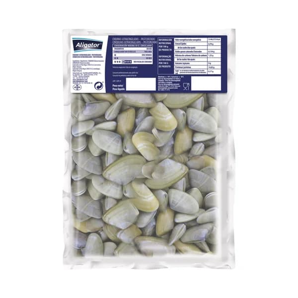 ALIGATOR Coquina ultracongelada pescadas en el mar mediterráneo ALIGATOR 250 g. - 0.25 kg - Imagen del producto en Findit