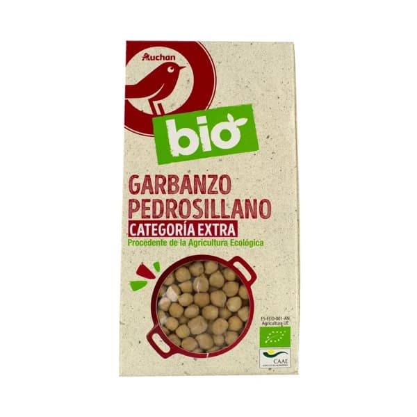 ALCAMPO ECOLÓGICO Garbanzo Pedrosillano ecológico 500 g. - 0.5 kg - Imagen del producto en Findit