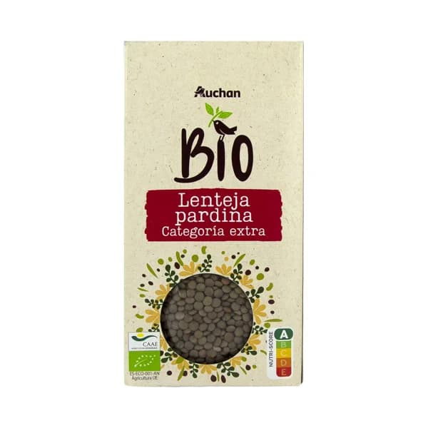 ALCAMPO ECOLÓGICO Lentejas Pardina de categoría extra 500 g. - 0.5 kg - Imagen del producto en Findit