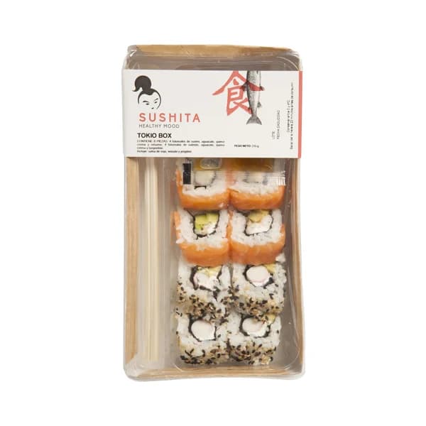 SUSHITA Bandeja de aperitivo Tokio SUSHITA 215 g. - 0.22 kg - Imagen del producto en Findit