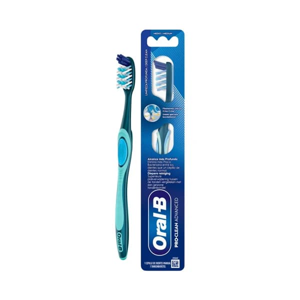 ORAL-B Pro clean advanced Cepillo de dientes para una limpieza profunda. - 1 ud - Imagen del producto en Findit