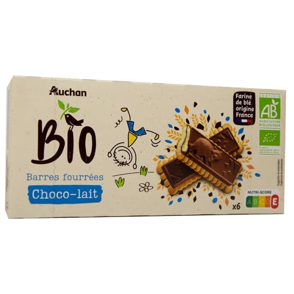 ALCAMPO ECOLÓGICO Barritas de chocolate con leche ecológicas 125 g. - 0.13 kg - Imagen del producto en Findit