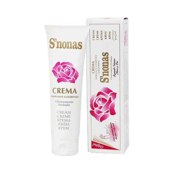 S´NONAS Crema hidratante y reparadora con glicerina, para manos y pies S´NONAS 150 ml. - 0.15 l - Imagen del producto en Findit