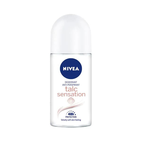 NIVEA Talc sensation Desodorante roll-on para mujer, con protección antitranspirante 48 horas 50 ml. - 0.05 l - Imagen del producto en Findit