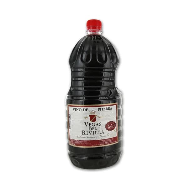 VEGAS DEL RIVILLA Vino tinto de mesa VEGAS DEL RIVILLA garrafa de 2 l. - 2 l - Imagen del producto en Findit
