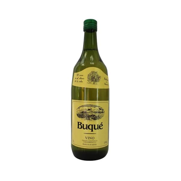 BUQUÉ Vino blanco de mesa BUQUÉ botella de 1 l. - 1 l - Imagen del producto en Findit