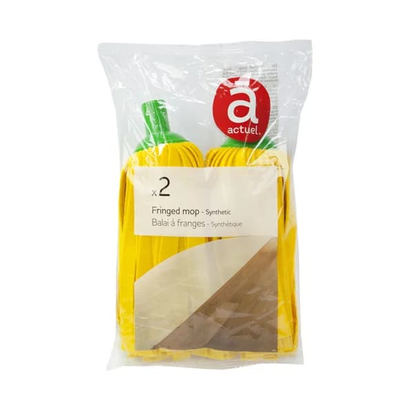 ACTUEL Fregonas sintéticas de color amarillo 2 uds. - 1 ud - Imagen del producto en Findit