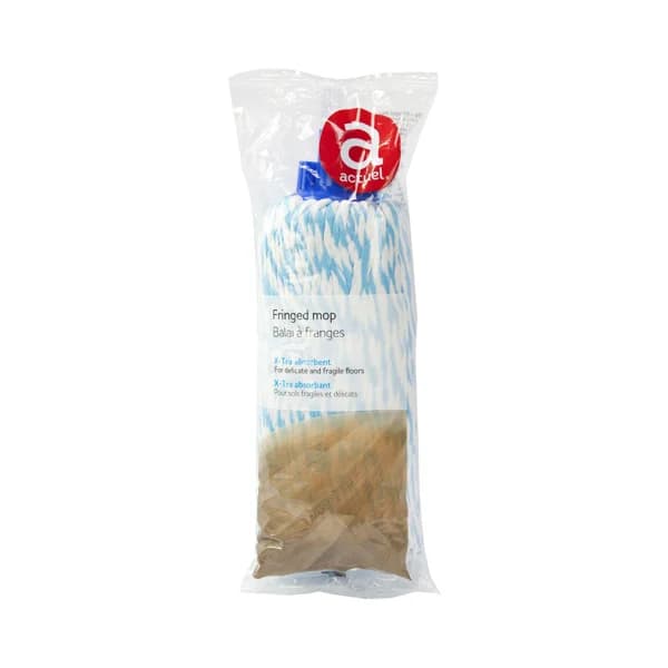 ACTUEL Fregona de microfibra bicolor super absorvente, para suelos delicados. - 1 ud - Imagen del producto en Findit