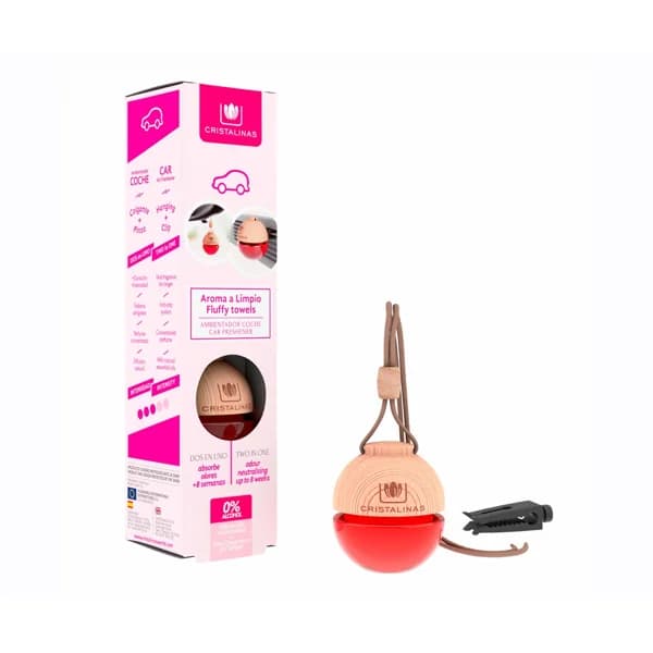 CRISTALINAS Ambientador para coche con aroma a claridad CRISTALINAS 1 ud. - 1 ud - Imagen del producto en Findit