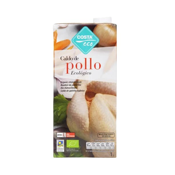 COSTA ECO Caldo pollo ecológico COSTA Eco 1 l. - 1 l - Imagen del producto en Findit