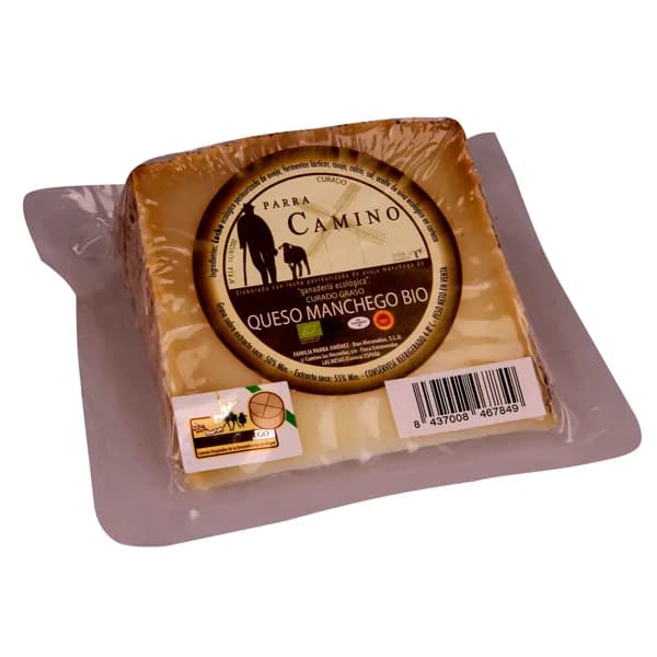 PARA CAMINO Queso de oveja ecológico manchego PARA CAMINO 200 g. - 0.2 kg - Imagen del producto en Findit