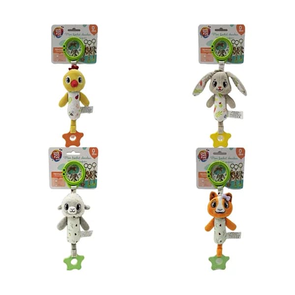 Clip sonajero blandito, modelos surtidos, ONE TWO FUN ALCAMPO. - 1 ud - Imagen del producto en Findit