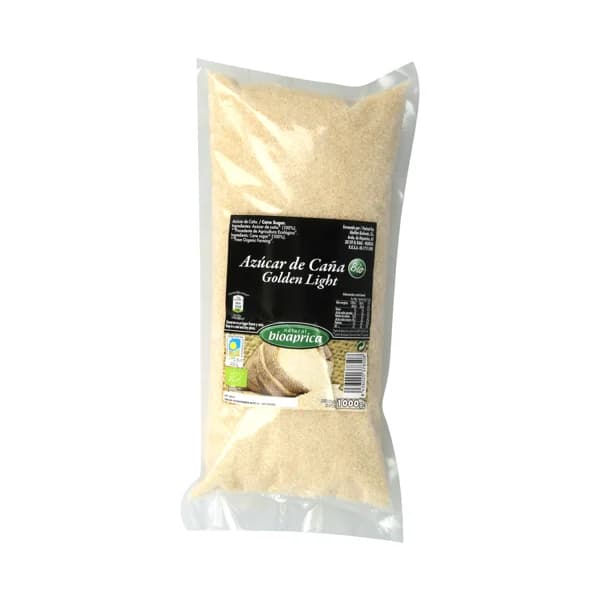 BIOJAM ABEROS Azúcar de caña Golden Light, ecológica BIOAPRICA, 1 kg - 1 kg - Imagen del producto en Findit