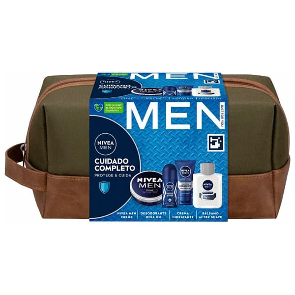 NIVEA Men cuidado completo Neceser con productos para el cuidado masculino. - 1 ud - Imagen del producto en Findit
