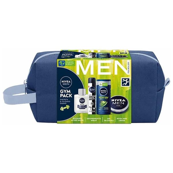 NIVEA Men gym pack Neceser con productos para el cuidado y la higiene masculina. - 1 ud - Imagen del producto en Findit