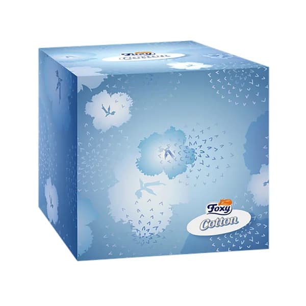 FOXY Tissues de celulosa faciales FOXY Cotton 60 uds - 1 ud - Imagen del producto en Findit