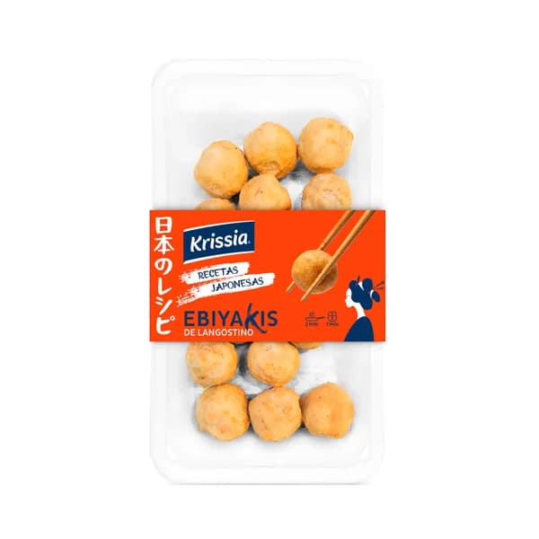 KRISSIA Ebiyaki de langostino 270 g. - 0.27 kg - Imagen del producto en Findit