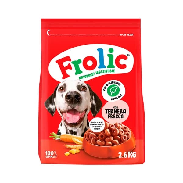 FROLIC Al perro seco buey 2,6 kg - 2.6 kg - Imagen del producto en Findit